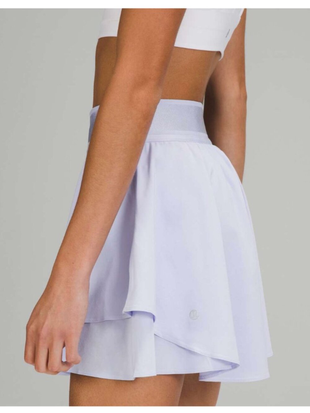 Lululemon Court Rival High-Rise Skirt pastel blue 4 Long